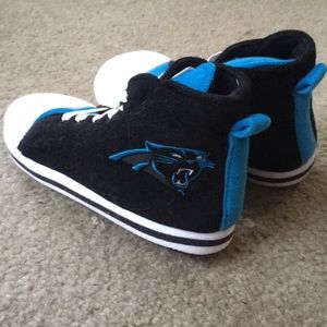 NFL Carolina Panthers Football Bedroom Shoes
